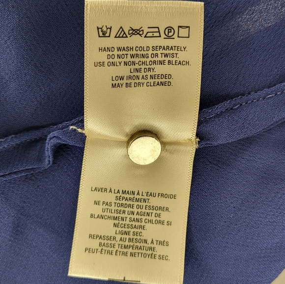 NWT Anthropologie Akemi + Kin Baka Tassel Pleated Tie Shoulder Tank size XSmall - Picture 9 of 10